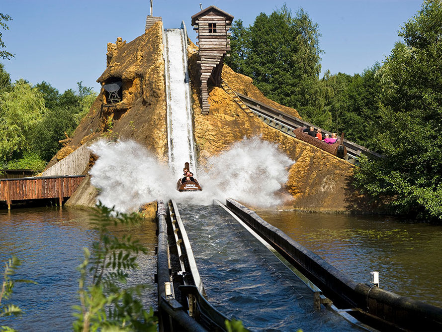 Interlink New Ride : Log Flume Colorado River Djurs Sommerland 7