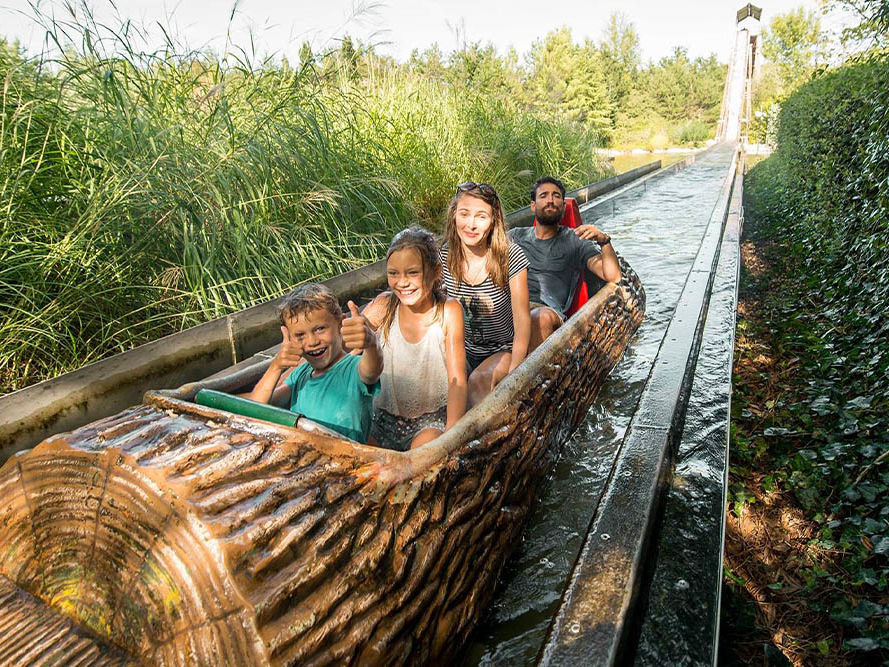 Interlink New Ride : Log Flume Drakkar at Walygator Sud-Ouest