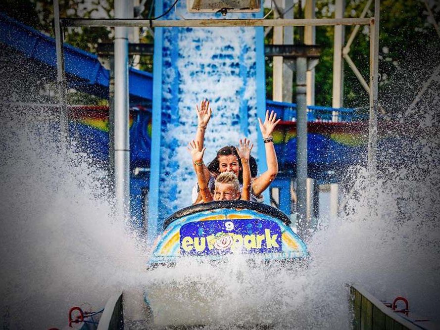 Interlink New Ride : Log Flume Crazy River Europark 4