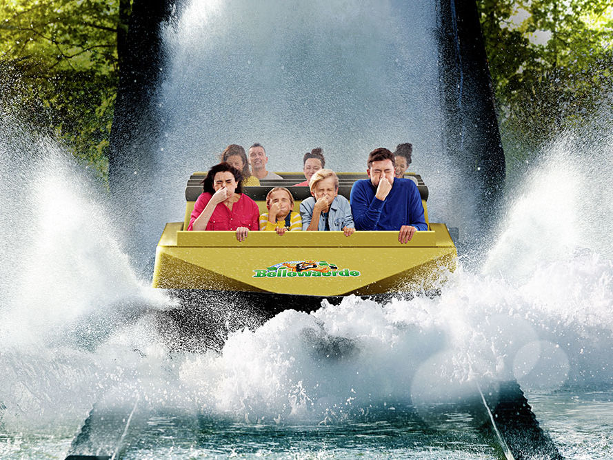 Interlink New Ride : Shoot the Chute Niagara at Bellawaerde Park 4